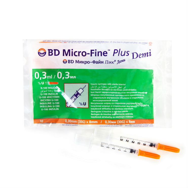 Шприцы BD Micro-Fine (Микро-Файн) купить в Москве - A410